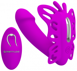 Вибратор клиторальный и точки G Pretty Love Katherine, фиолетовый - Baile