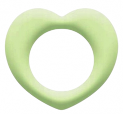 Эрекционное кольцо Clara Morgane Jouet Sexuel Heart Ring, светящееся в темноте - Clara Morgane