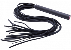 Флоггер Whips Collection Big Flogger, черный - Whips Collection