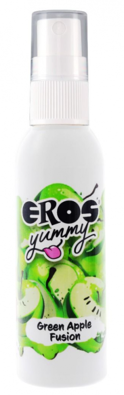 Оральный спрей Eros Yummy Green Apple Fusion - зеленое яблоко, 50 мл - Eros