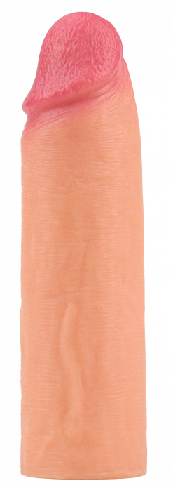 Насадка на пенис Revolutionary Silicone Nature Extender 1.5, телесная - LoveToy
