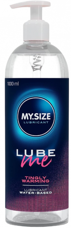 Лубрикант с согревающим эффектом My.Size Lubricant Lube Me Tingly Warming, 1000 мл - MY.SIZE