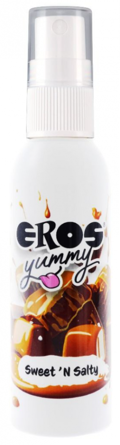 Оральный спрей Eros Yummy Sweet'n'Salty - соленая карамель, 50 мл - Eros