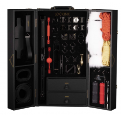Бондажный набор Lockink All-in-1 BDSM Play Kit, черный - Lockink