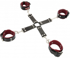 Фиксаторы для рук и ног Whips Collection Hog Tie For Her, черные - Whips Collection