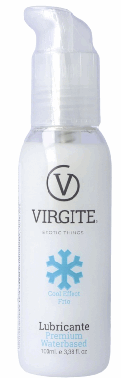 Лубрикант с охлаждающим эффектом Virgite Cool Effect Frio, 100 мл - Virgite