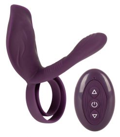 Виброкольцо для члена Couples Choice Couple's Vibrator 2, фиолетовое - Orion