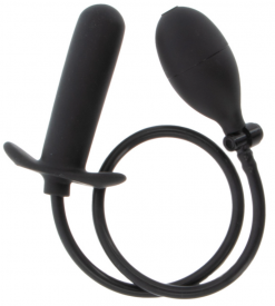 Анальный расширитель Hidden Desire Extreme Inflatable Smooth Plug - Starter, черный - Hidden Desire