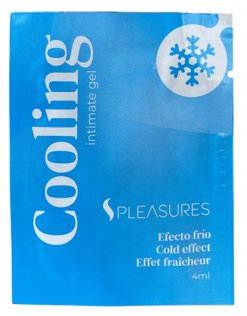 Лубрикант с охлаждающим эффектом S Pleasures Cooling Intimate Gel, 4 мл - S Pleasures