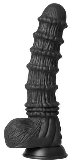 Вибратор Hidden Desire Extreme Monster Cocks Dragon Vibrating Dildo, черный - Hidden Desire