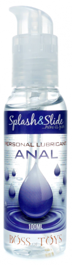 Анальный лубрикант Splash & Slide Personal Lubricant Anal, 100 мл - Boss Of Toys