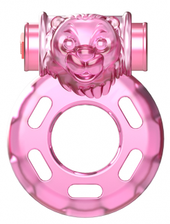 Виброкольцо для члена Ring BI-010084A, розовое - Baile