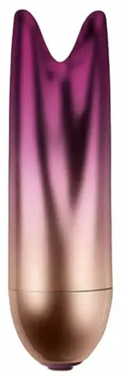 Клиторальный вибратор Rocks-Off Climaximum Ava, фиолетово-золотой - Rocks-Off
