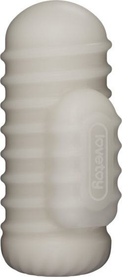 Мастурбатор с вибрацией Knights Ring Wavy, белый - LoveToy