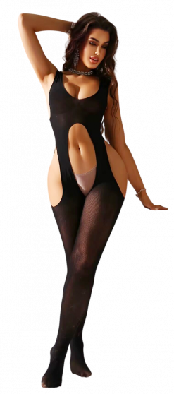 Комбинезон JSY Sexy Lingerie WW7200, черный - JSY