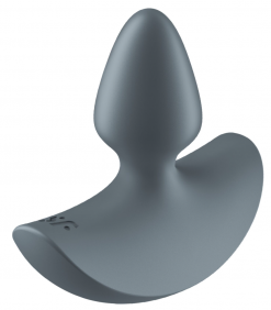 Анальная пробка с вибрацией Satisfyer Booty Absolute Beginners 1, серая - Satisfyer