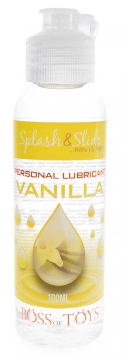 Лубрикант Splash & Slide Personal Lubricant Vanilla - ваниль, 100 мл - Boss Of Toys
