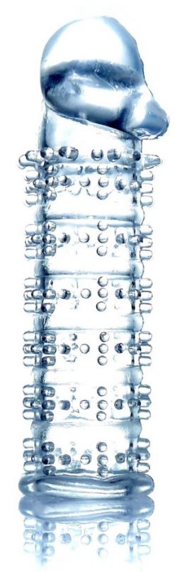 Насадка на пенис Boss Series Stymulator Penis Sleeve 00009, прозрачная - Boss Of Toys